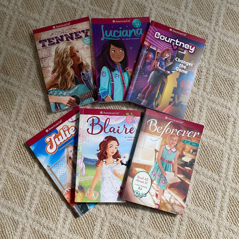 American Girl Doll Books set of 6
